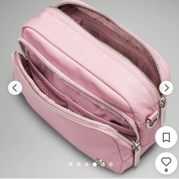 Lululemon Everywhere Crossbody Bag 2L Metal Hardware - Picture 2 of 6